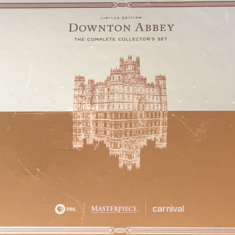 Downton Abbey Limited Edition Wall Art - Cream and Gold